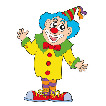 Bild zu Kinder Wandtattoo Clown 2