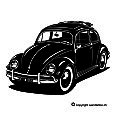 Wandtattoo VW Käfer 1956 - Bild 3